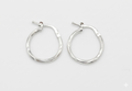 Argollas Abstract - Plata 950/925