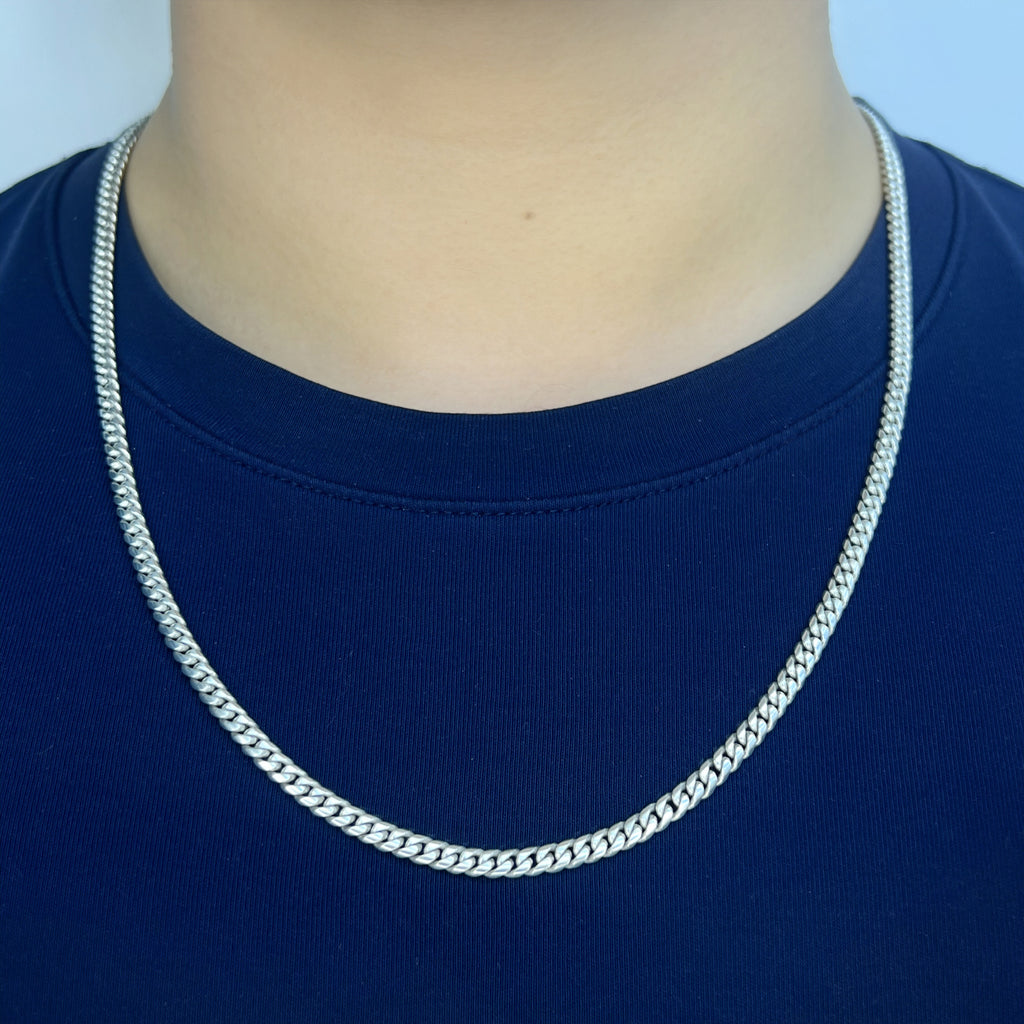 Cadena Lomo de Corvina- Plata 950