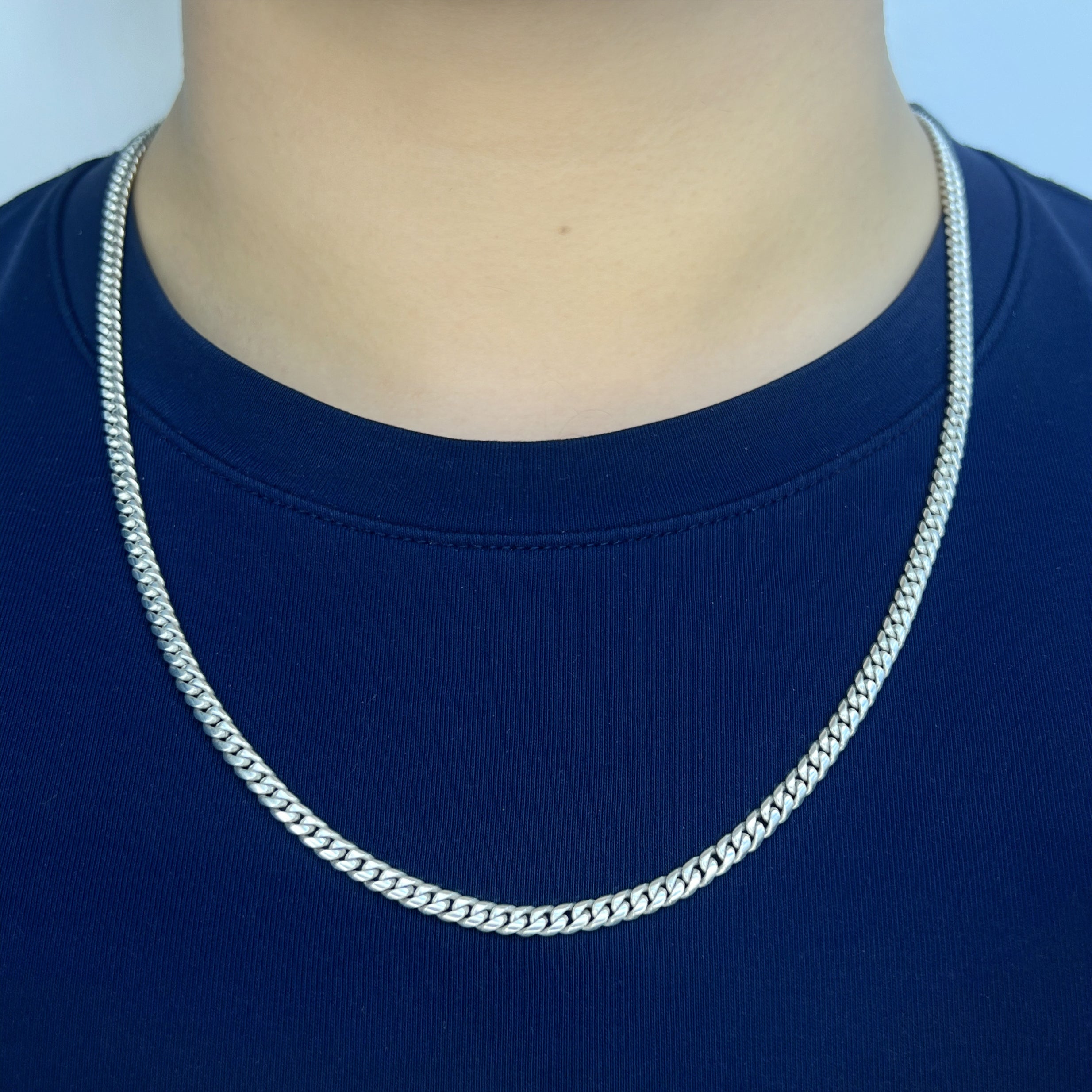 Cadena Lomo de Corvina- Plata 950