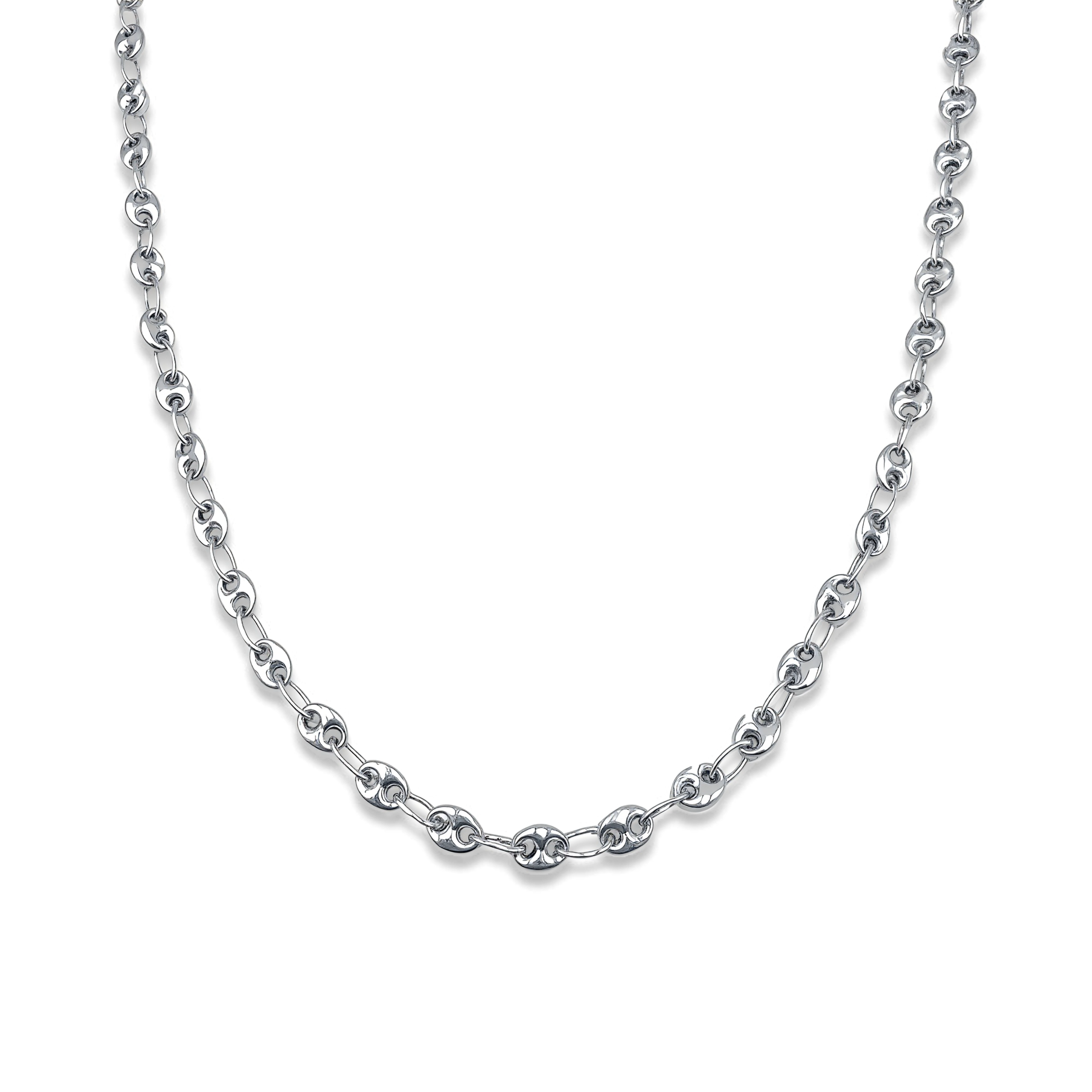 Cadena Enlace Infinito - Plata 950/925