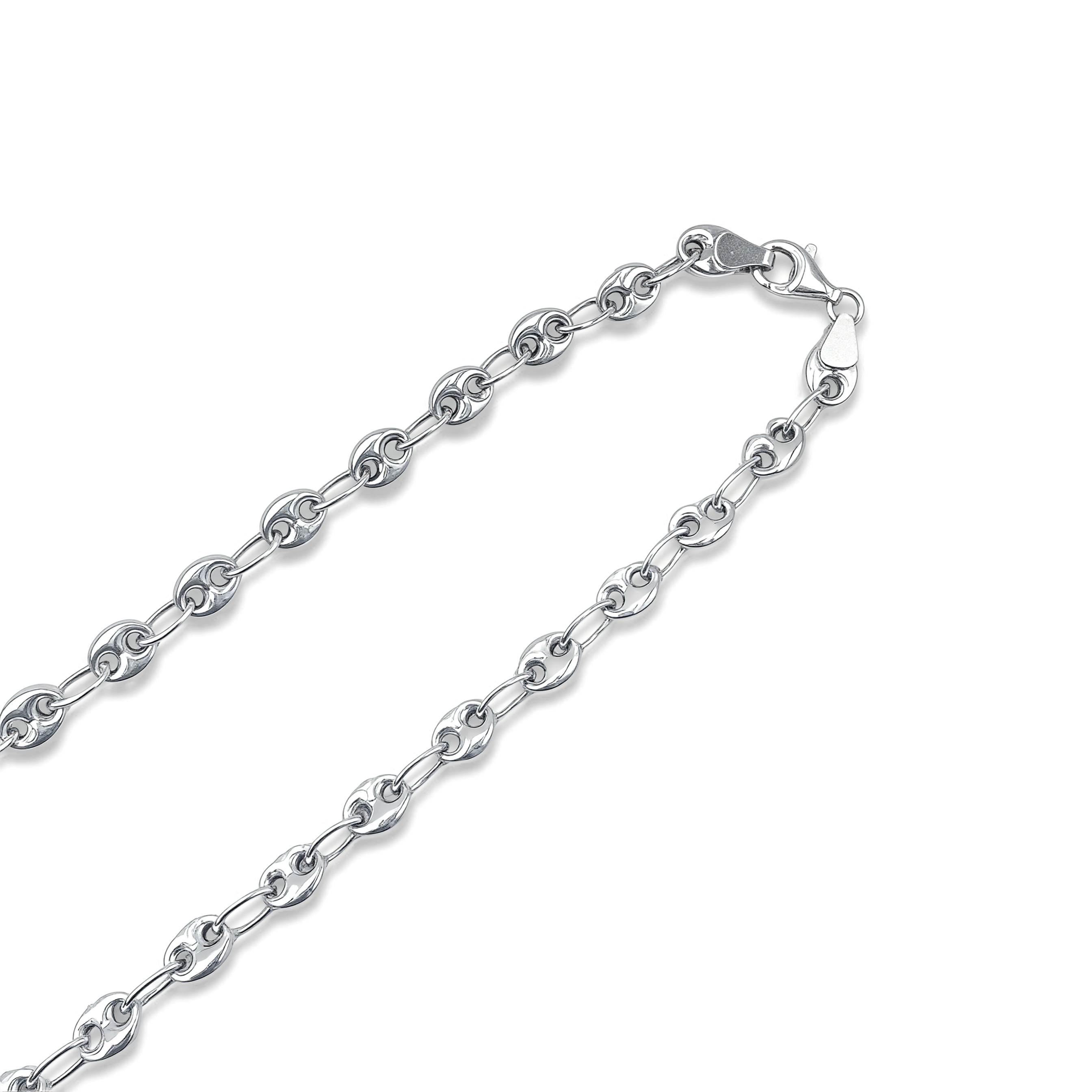 Cadena Enlace Infinito - Plata 950/925