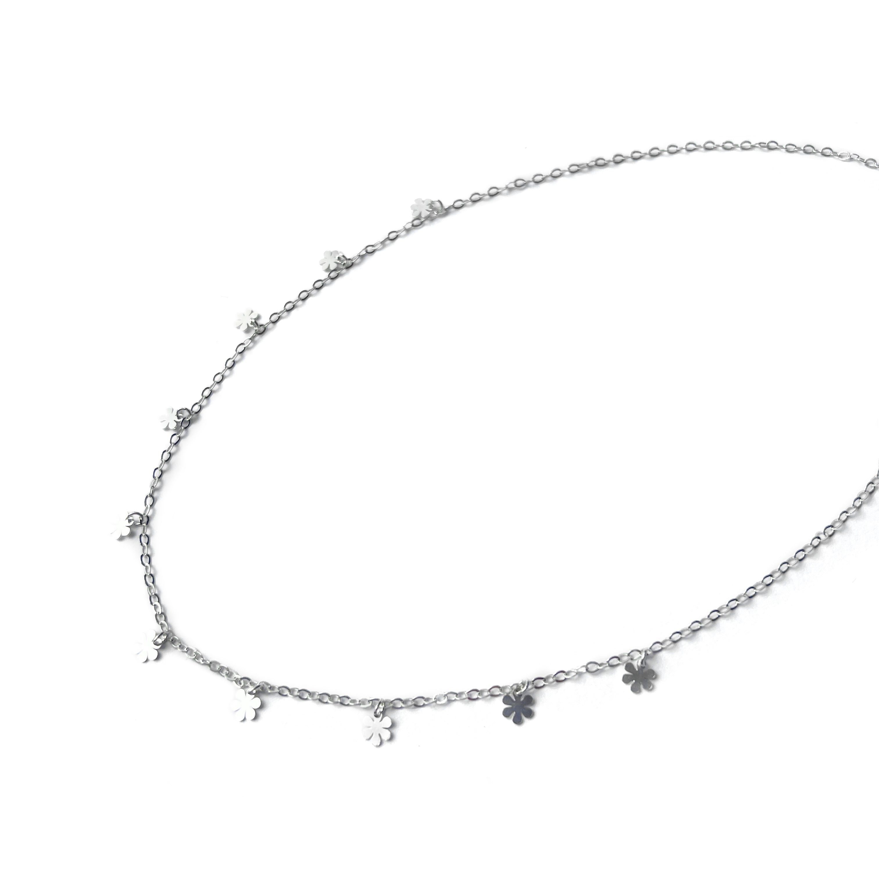 Collar Flowers - Plata 950/925