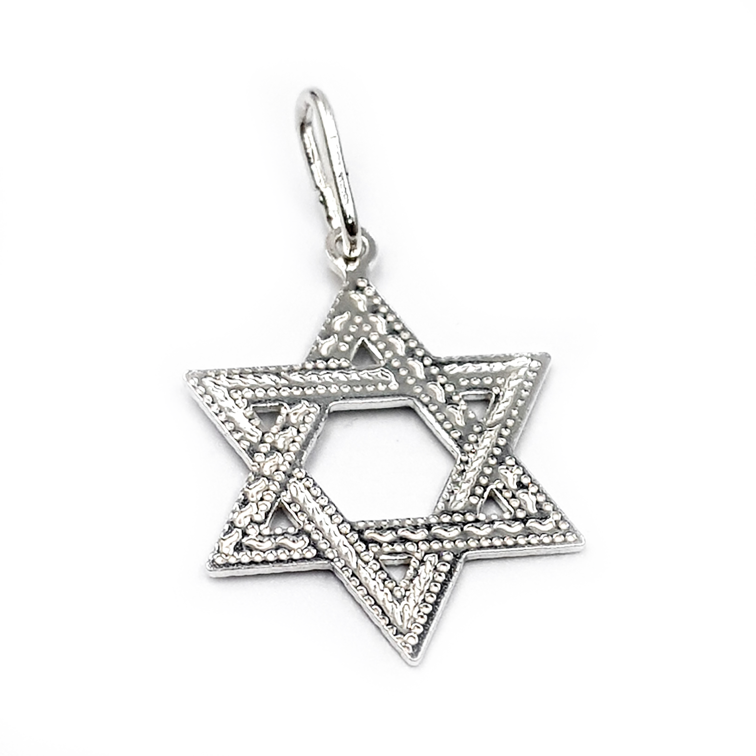 Estrella de David 2 - Plata 950/925