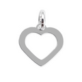 Silueta de Corazón - Plata 950/925