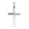 Cruz Diamantada - Plata 950/925
