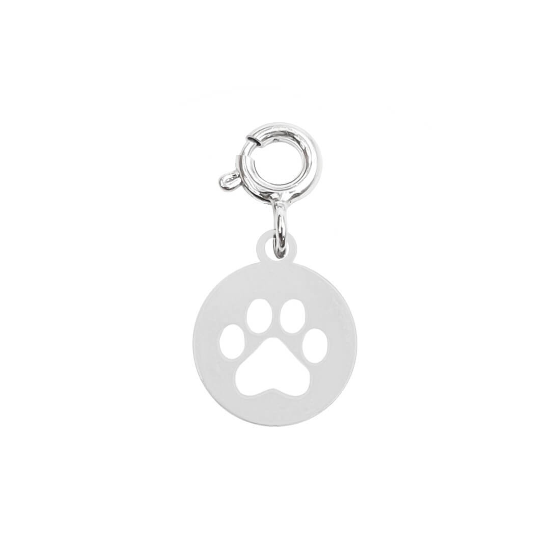 Charm Huella - Plata 950/925