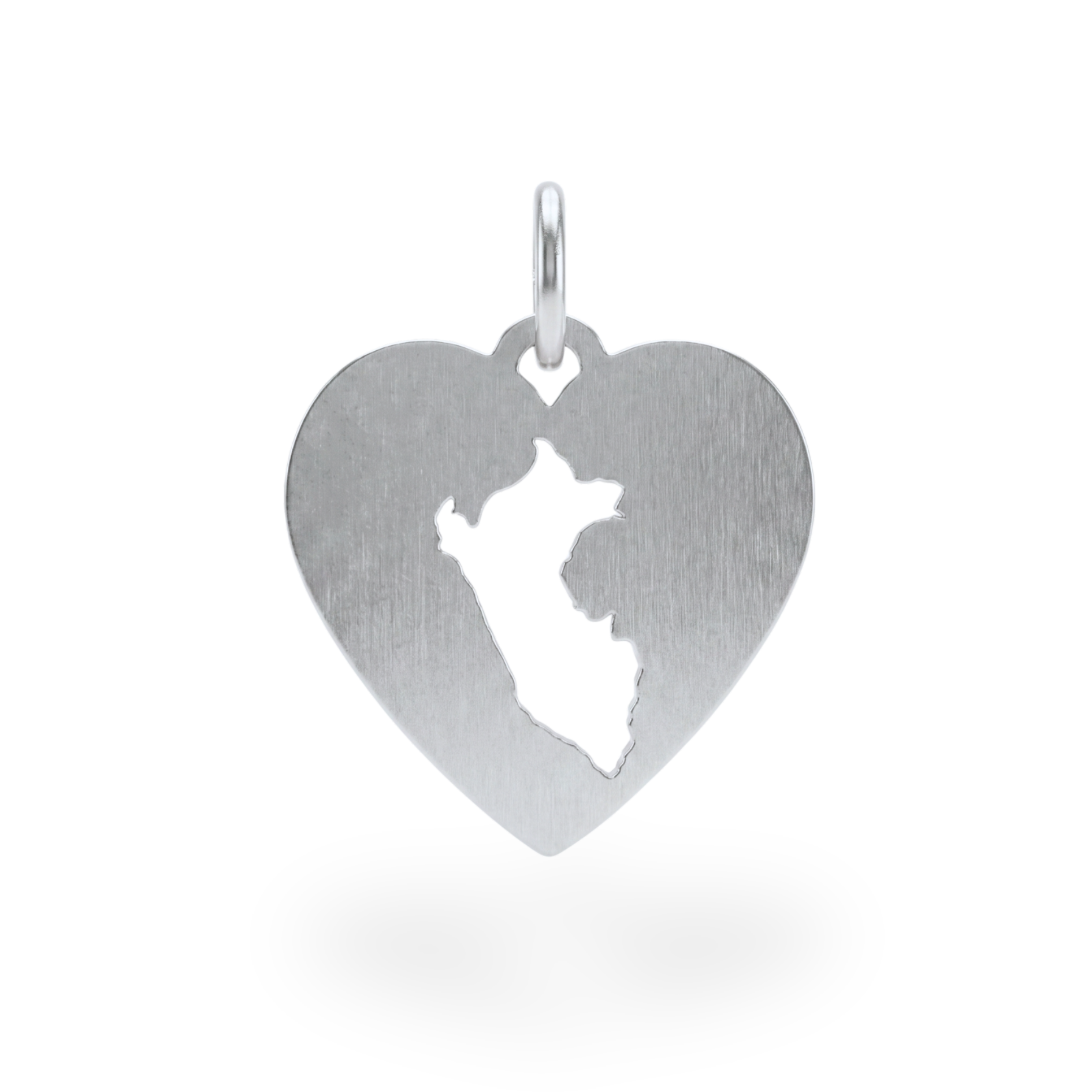 Dije Love Perú Mapa 1 - Plata 950