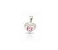 Dije Promesa Rosa  Plata 950
