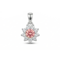 Dije Flor de Loto  Plata 950