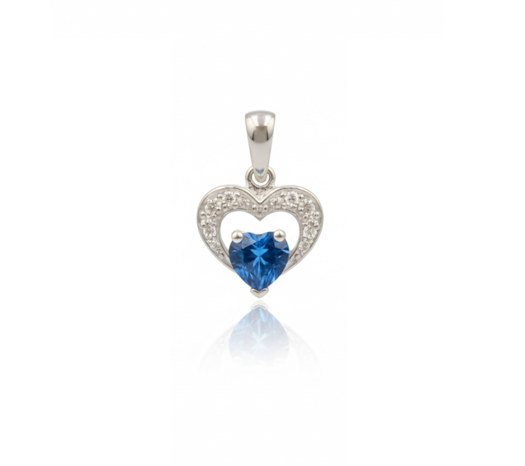 Dije Promesa Azul  Plata 950