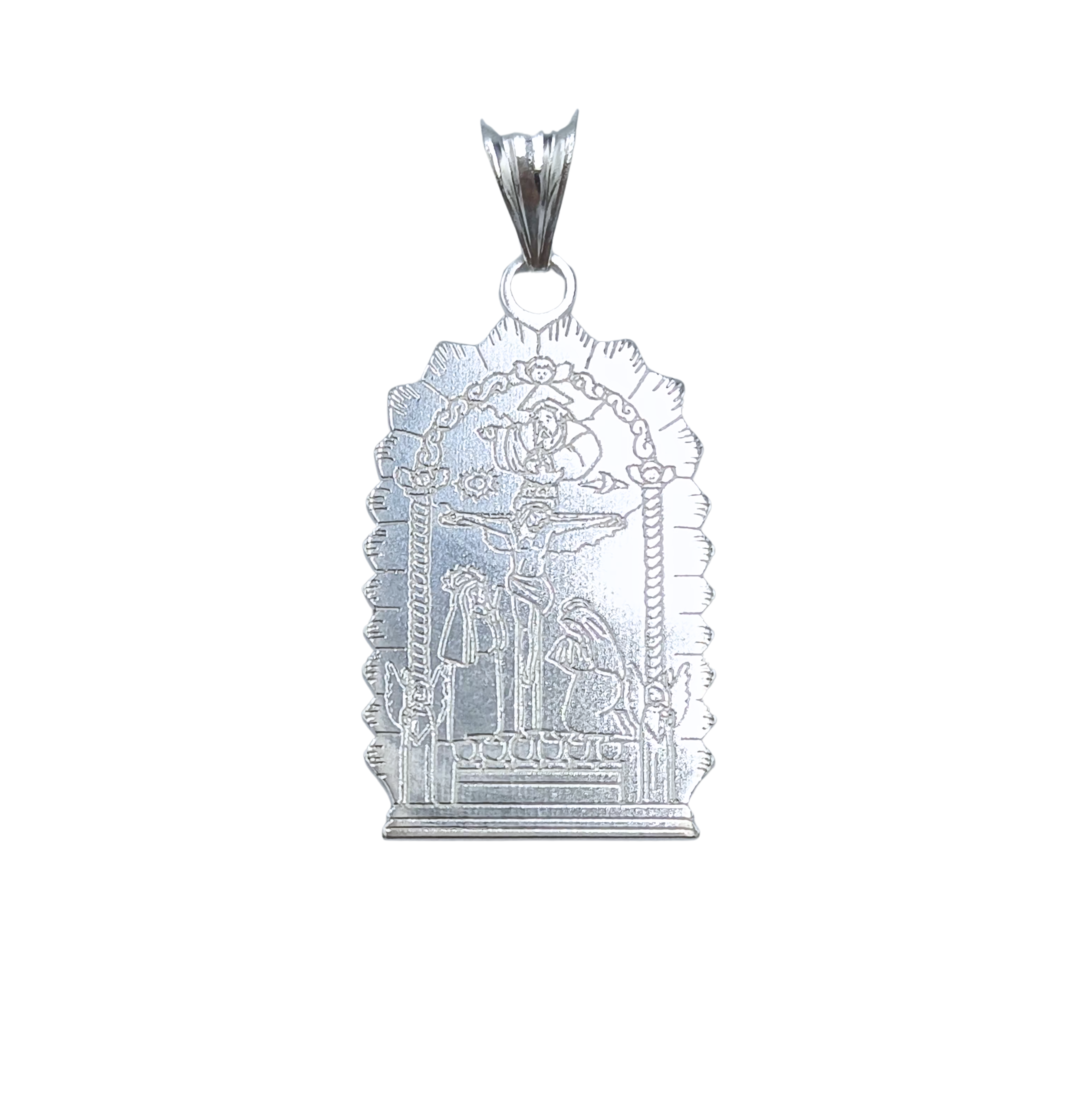 Medalla del Señor de los Milagros 2 - Plata 925