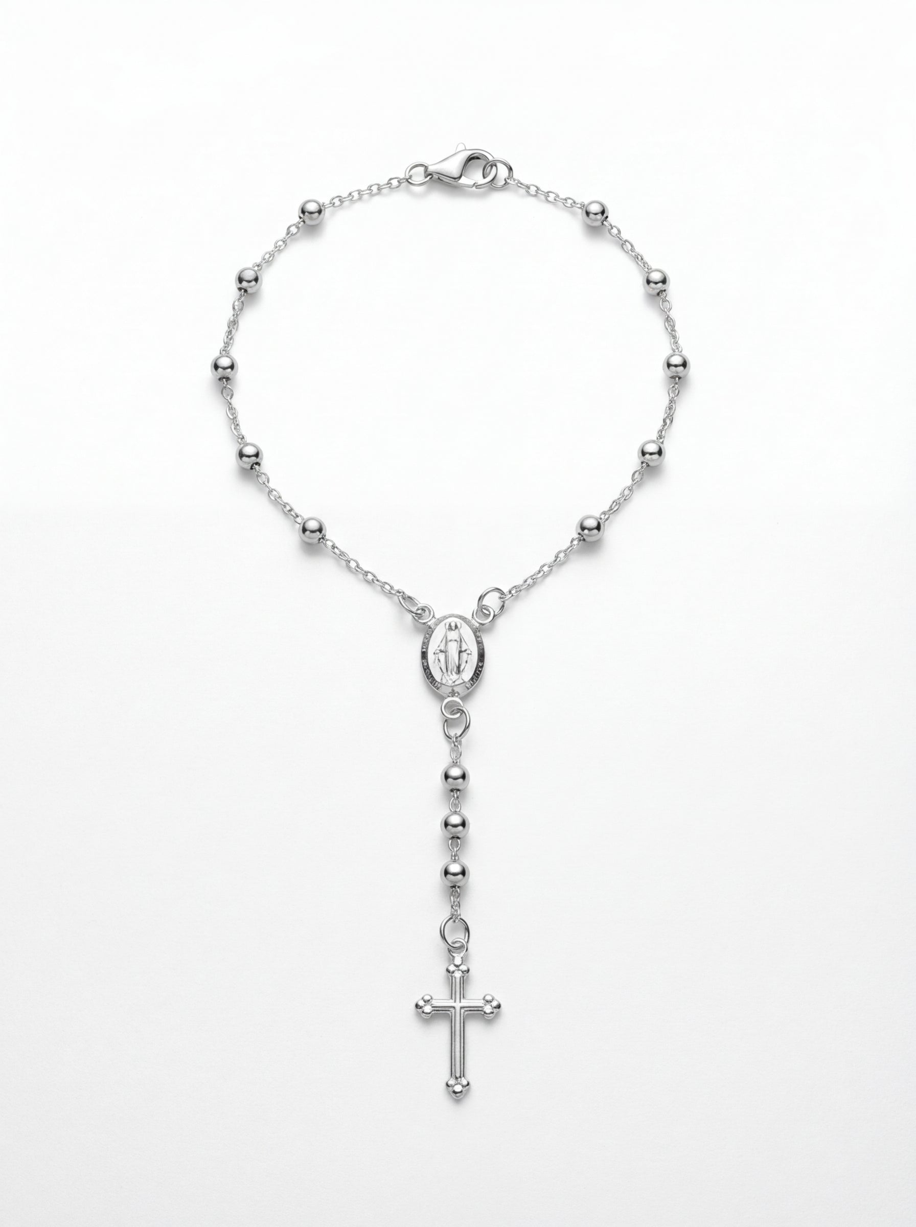 Pulsera Denario Delgada Plata 925/950