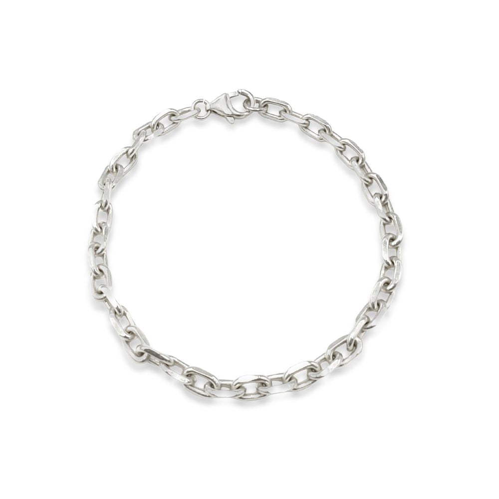 Pulsera Denario Gruesa Plata 925/951