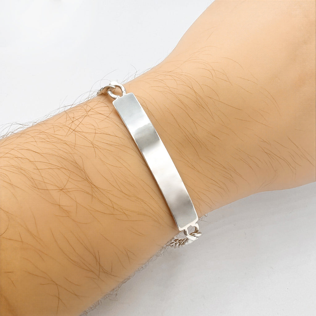 Esclava Alpha Recta - Plata 950