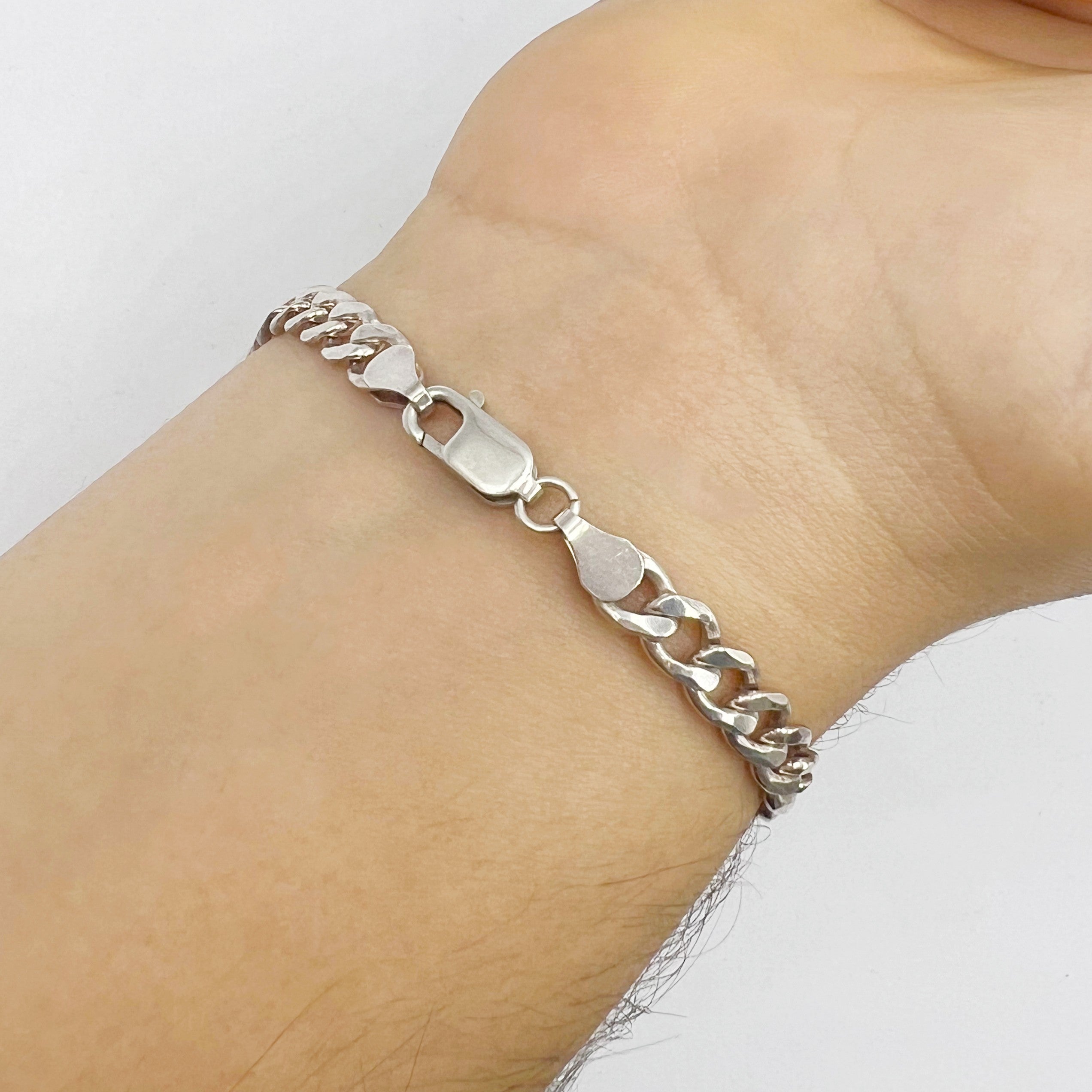 Esclava Alpha Recta - Plata 950