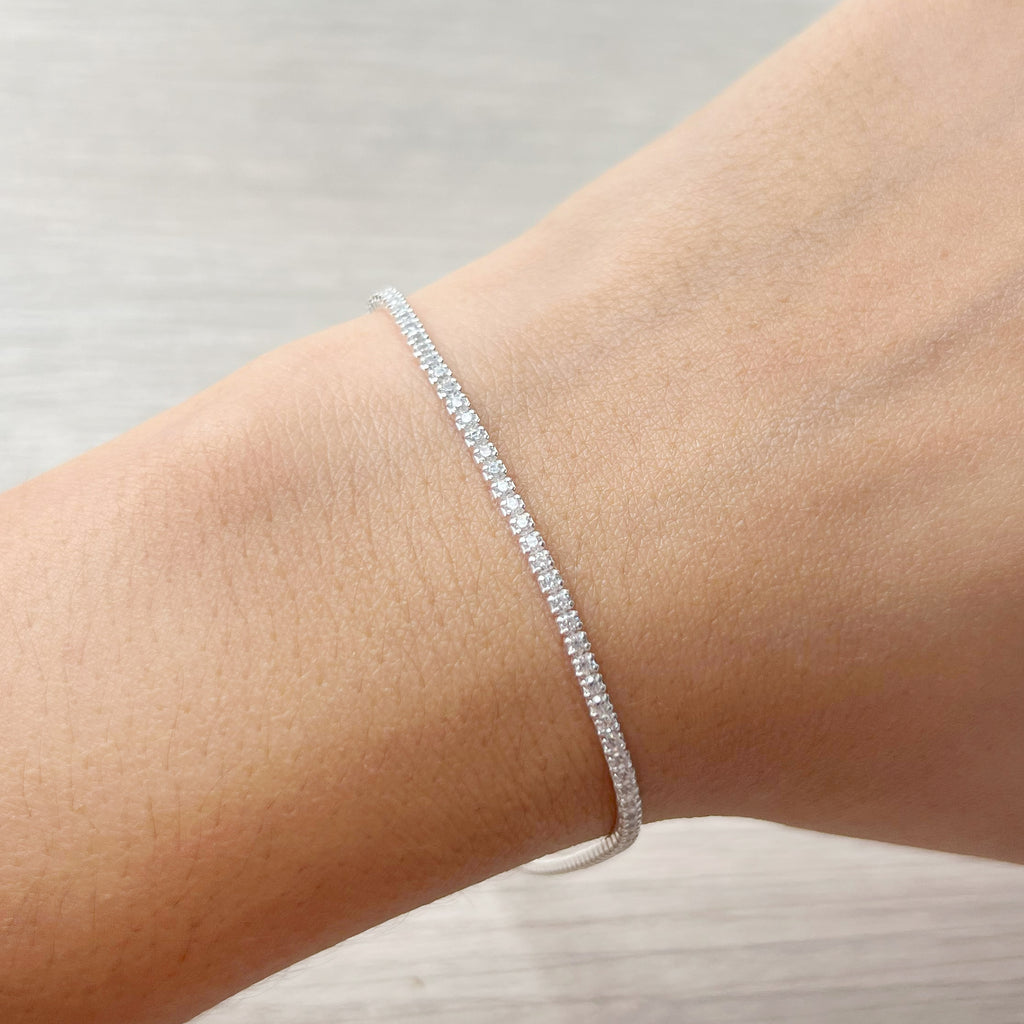 Pulserea Tennis - Plata 925