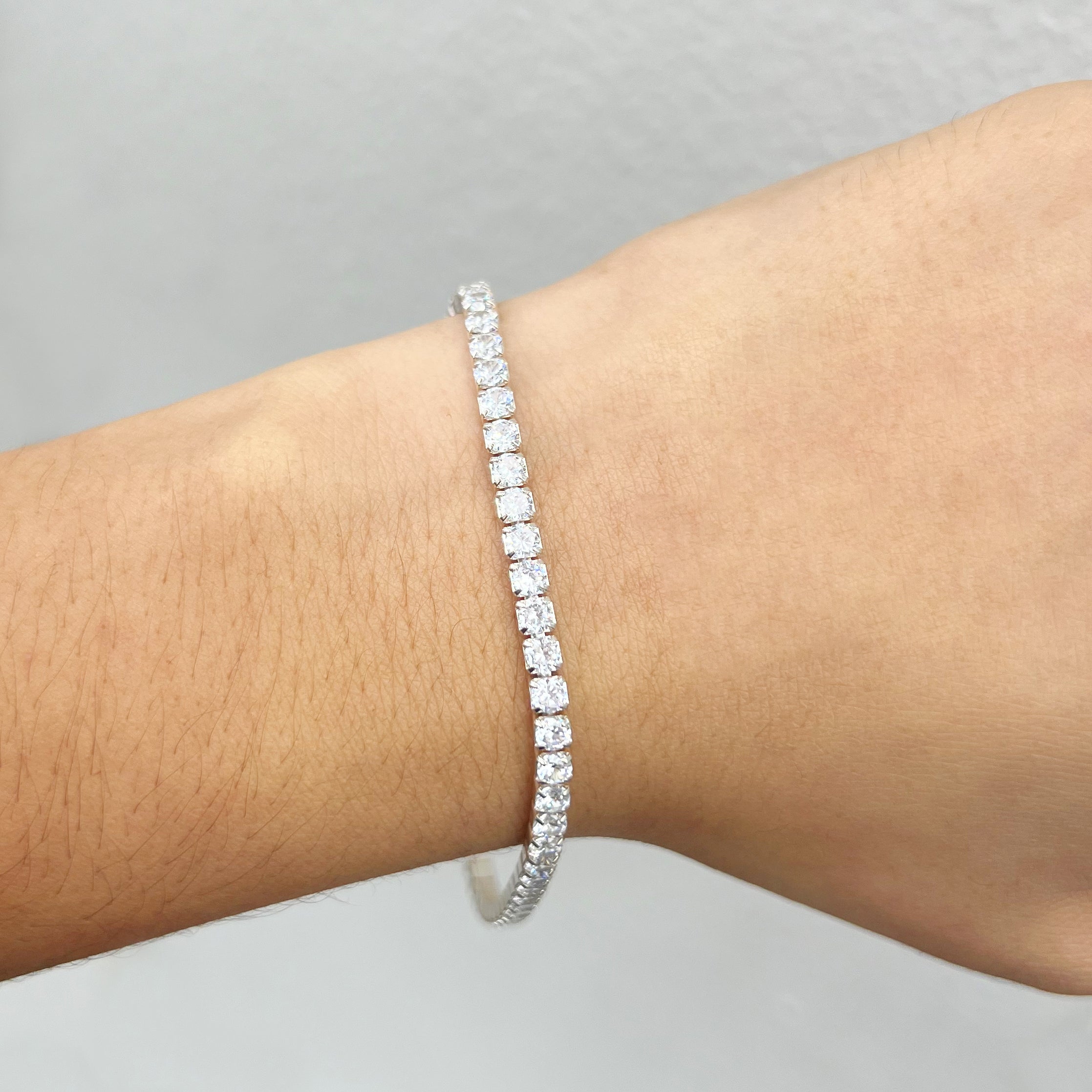 Pulsera Tennis 2  Plata 925