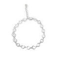 Pulsera Flor de Plata  Plata 925
