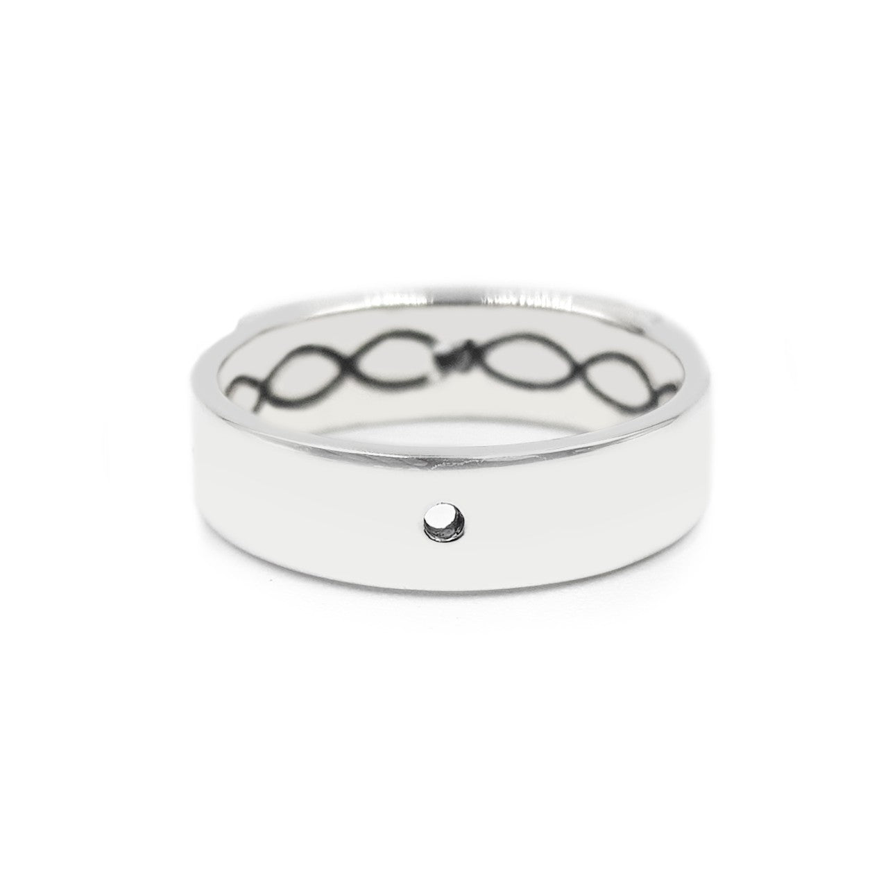 Anillo Atlante Dama – Plata 950 / Oro 18K