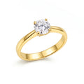 Anillo De Compromiso V42  Oro 18K