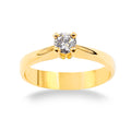 Anillo De Compromiso V42  Oro 18K