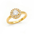 Anillo De Compromiso V2 Oro 18K