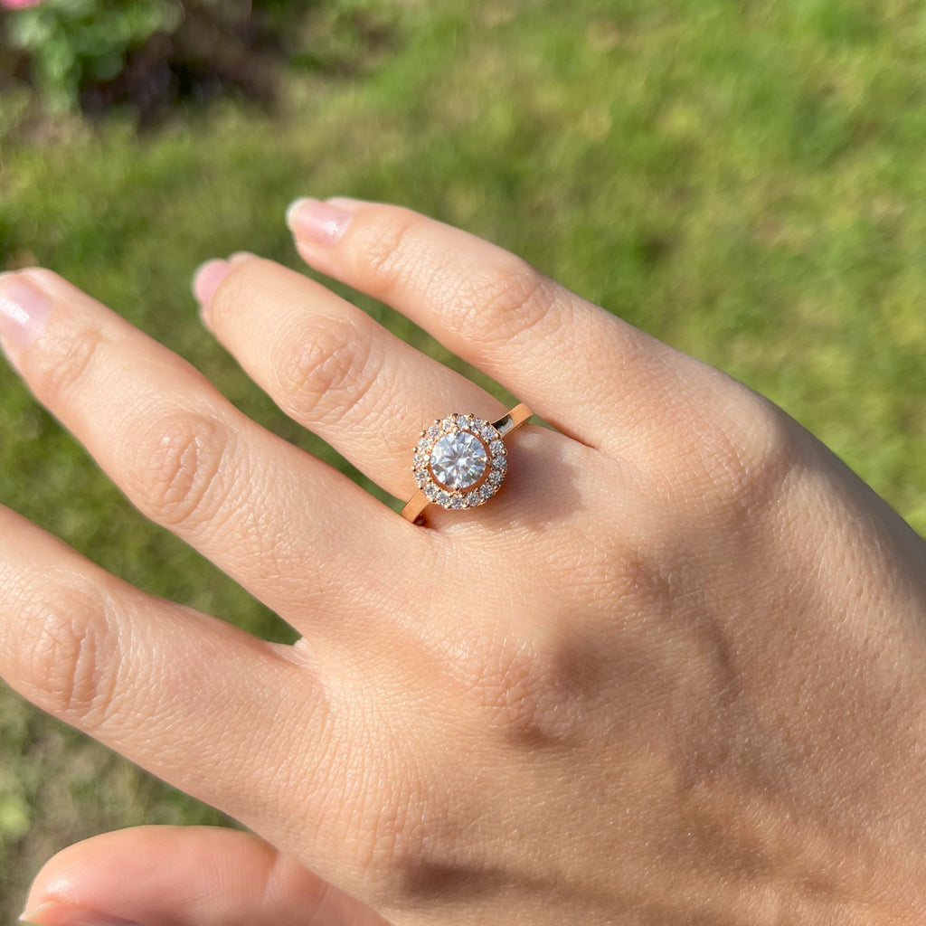 Anillo De Compromiso V3  Oro 18K