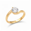 Anillo De Compromiso V6  Oro 18K