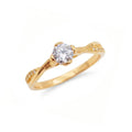 Anillo De Compromiso V9 - Oro 18K
