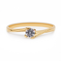 Anillo De Compromiso V11  Oro 18K