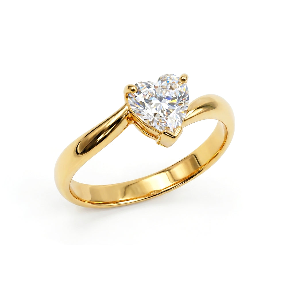 Anillo De Compromiso V12 - Oro 18K