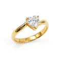 Anillo De Compromiso V12 - Oro 18K