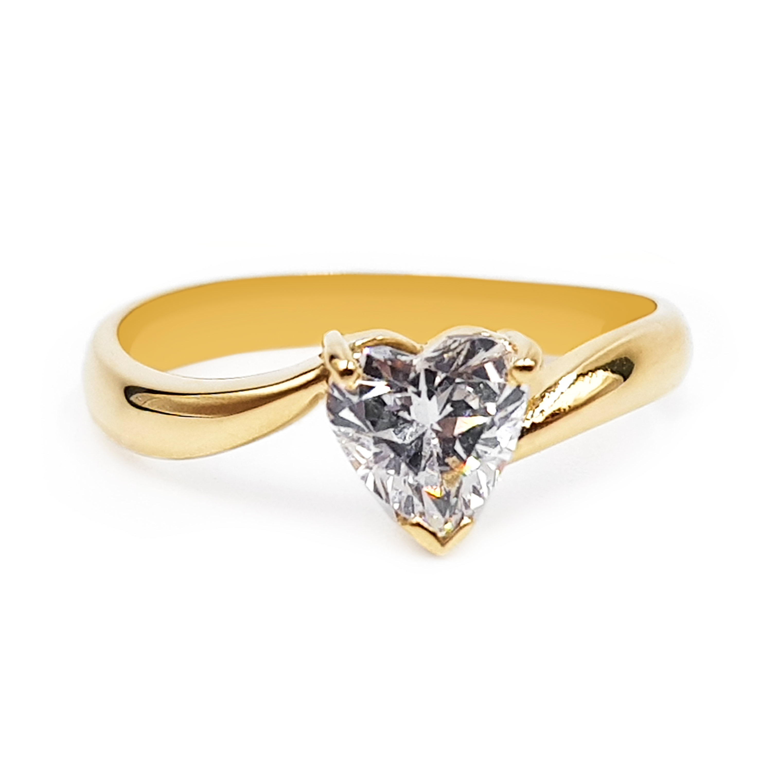 Anillo De Compromiso V12-Oro 18K