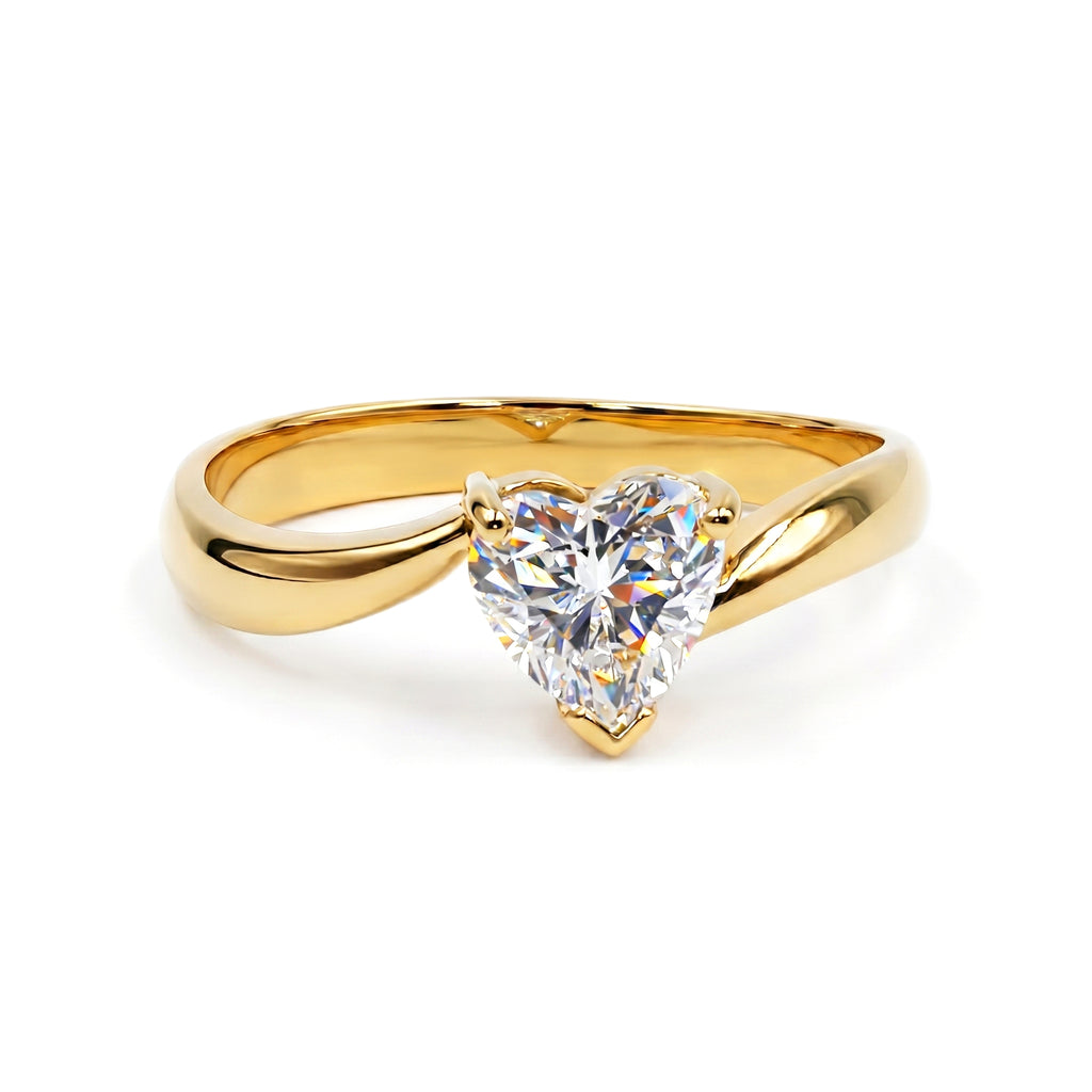 Anillo De Compromiso V12 - Oro 18K