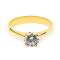 Anillo De Compromiso V13-Oro 18K