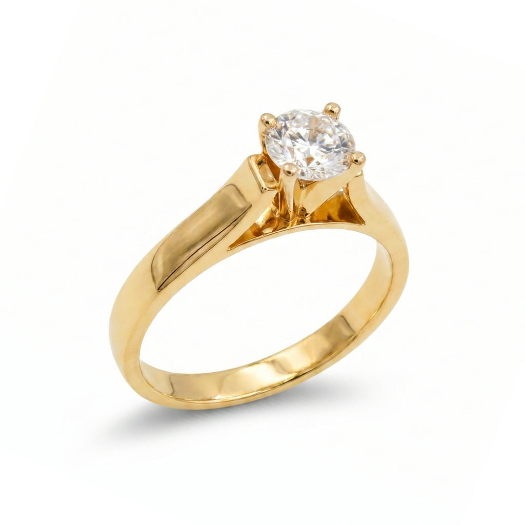 Anillo De Compromiso V14 - Oro 18K