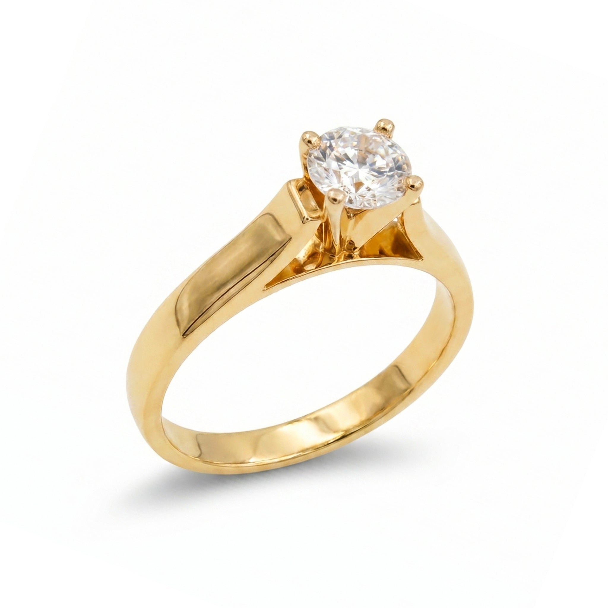 Anillo De Compromiso V14 - Oro 18K