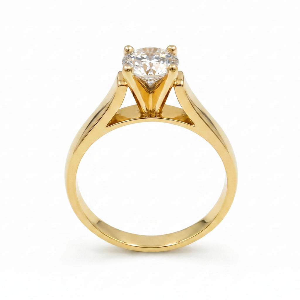 Anillo De Compromiso V14 - Oro 18K
