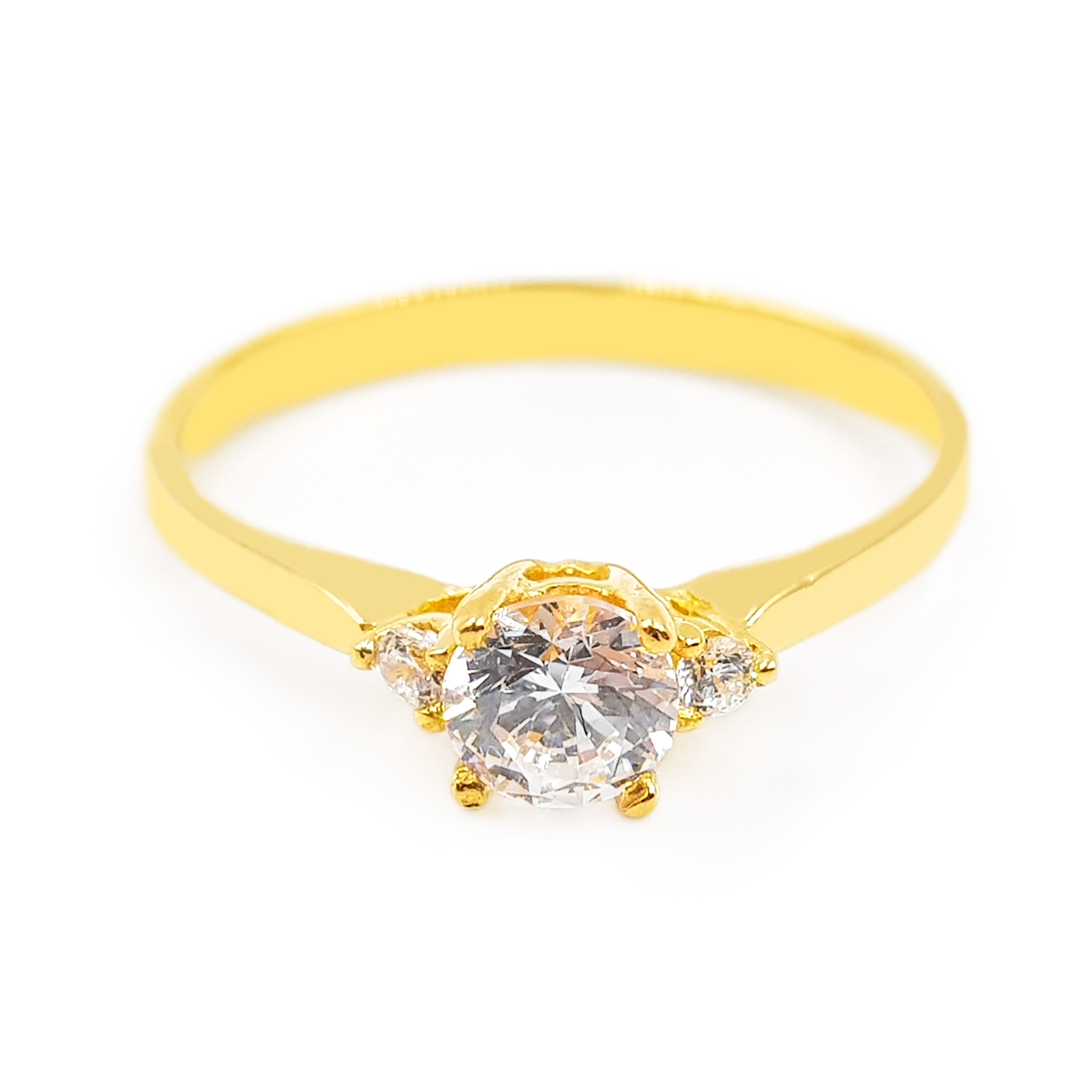 Anillo De Compromiso V15-Oro 18K