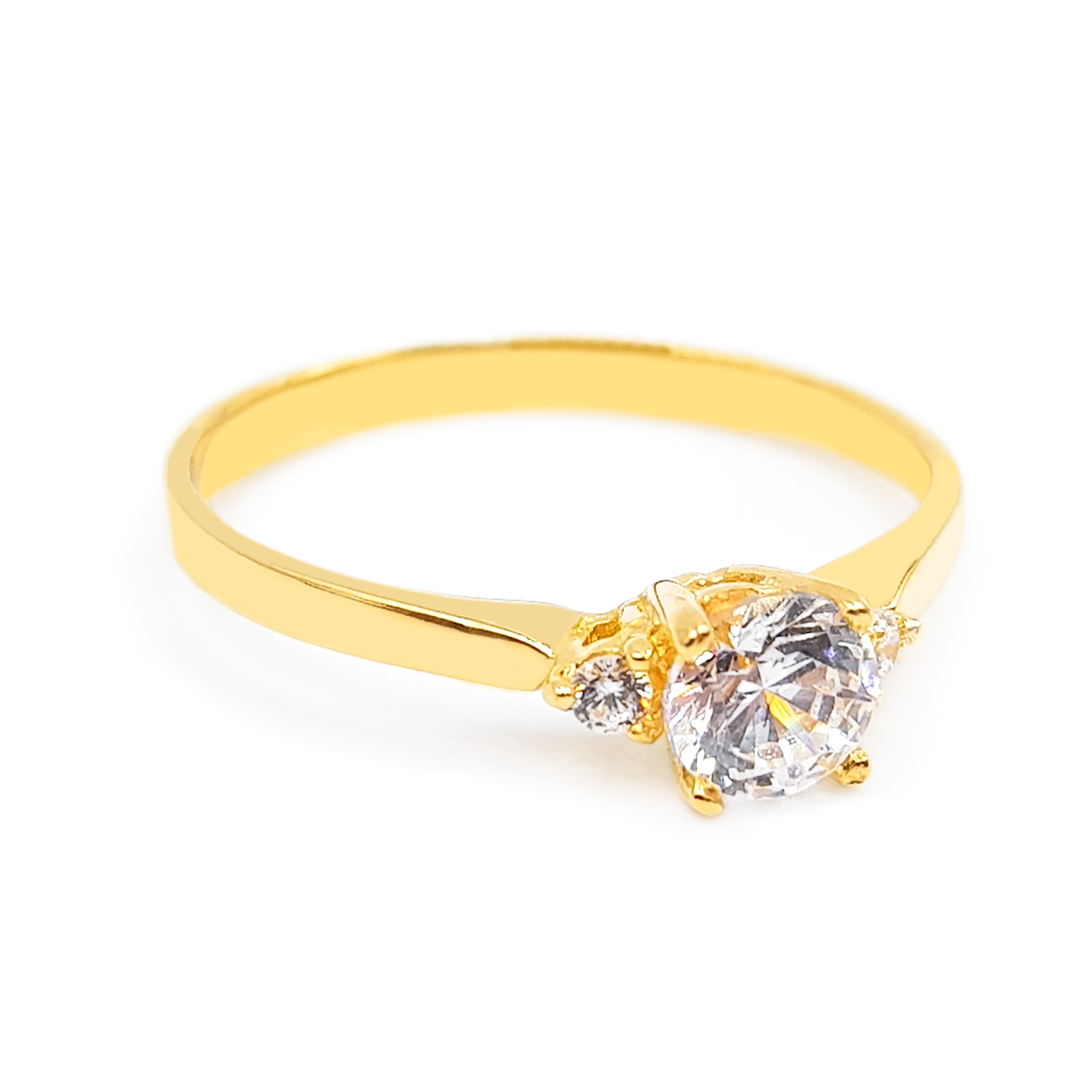 Anillo De Compromiso V15-Oro 18K