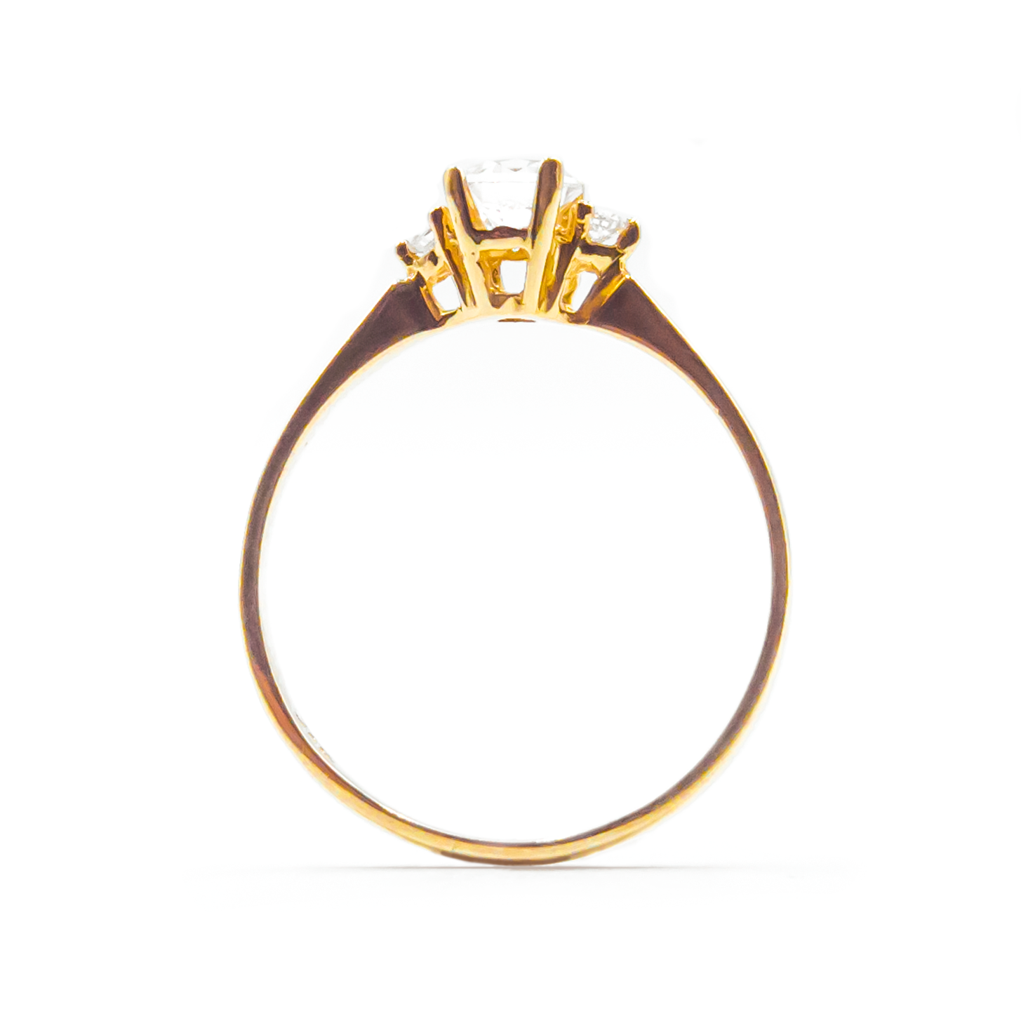 Anillo De Compromiso V15-Oro 18K