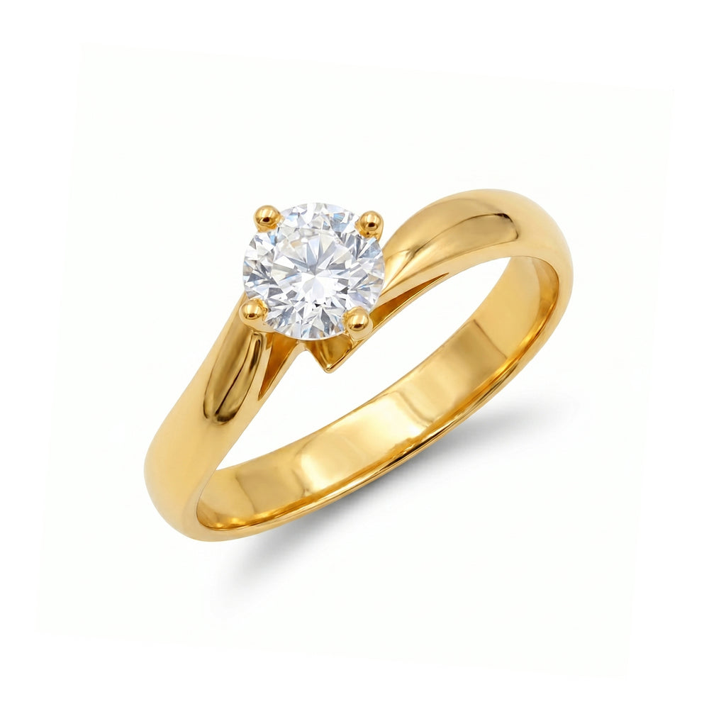 Anillo De Compromiso V16 - Oro 18K