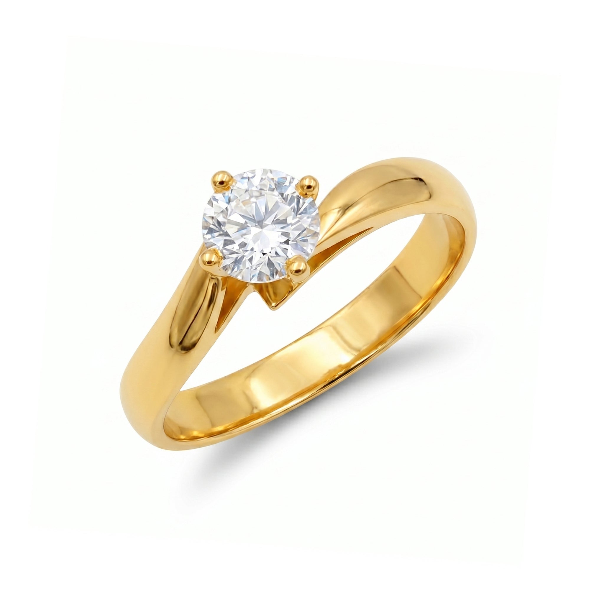 Anillo De Compromiso V16 - Oro 18K