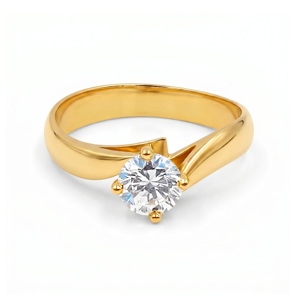 Anillo De Compromiso V16 - Oro 18K