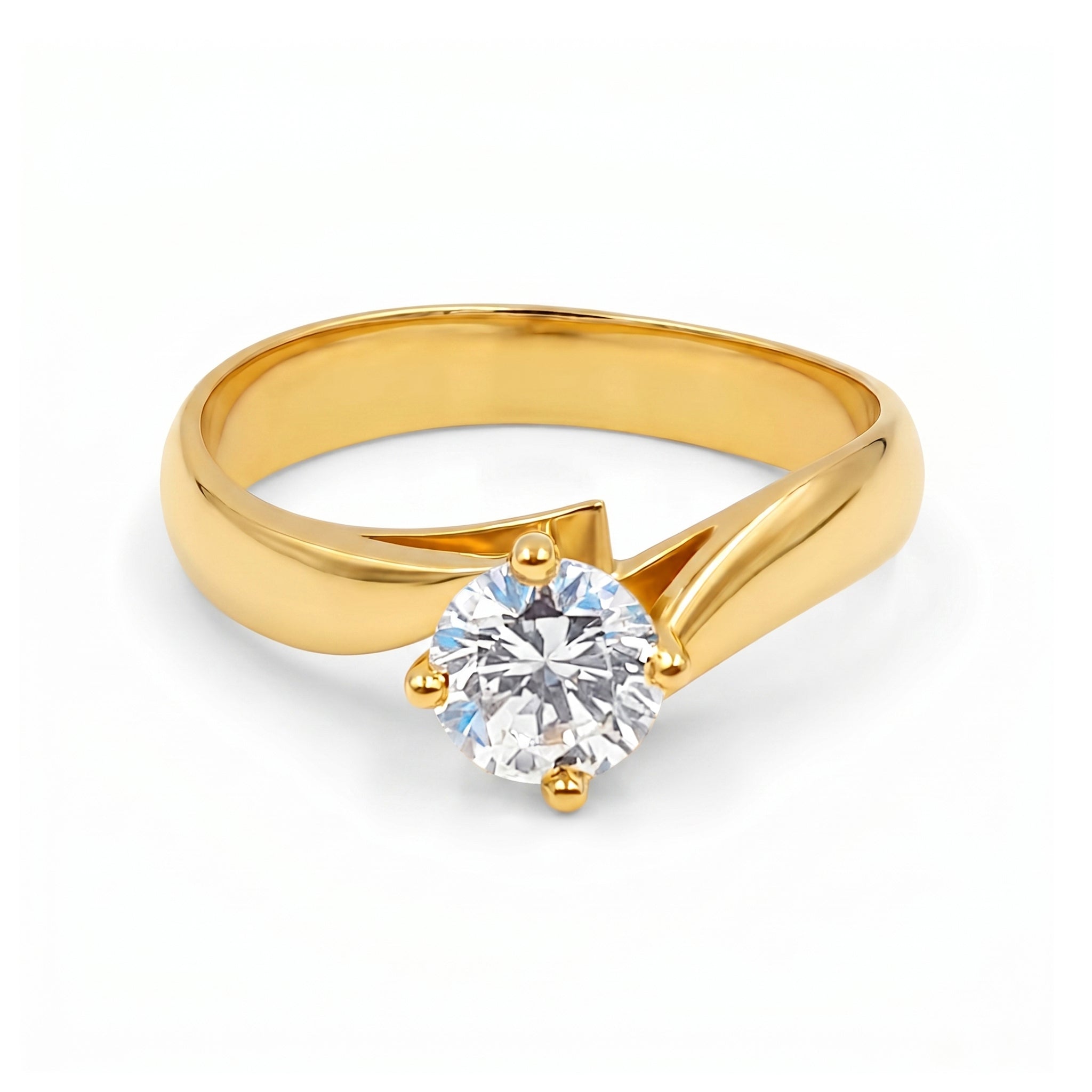 Anillo De Compromiso V16 - Oro 18K