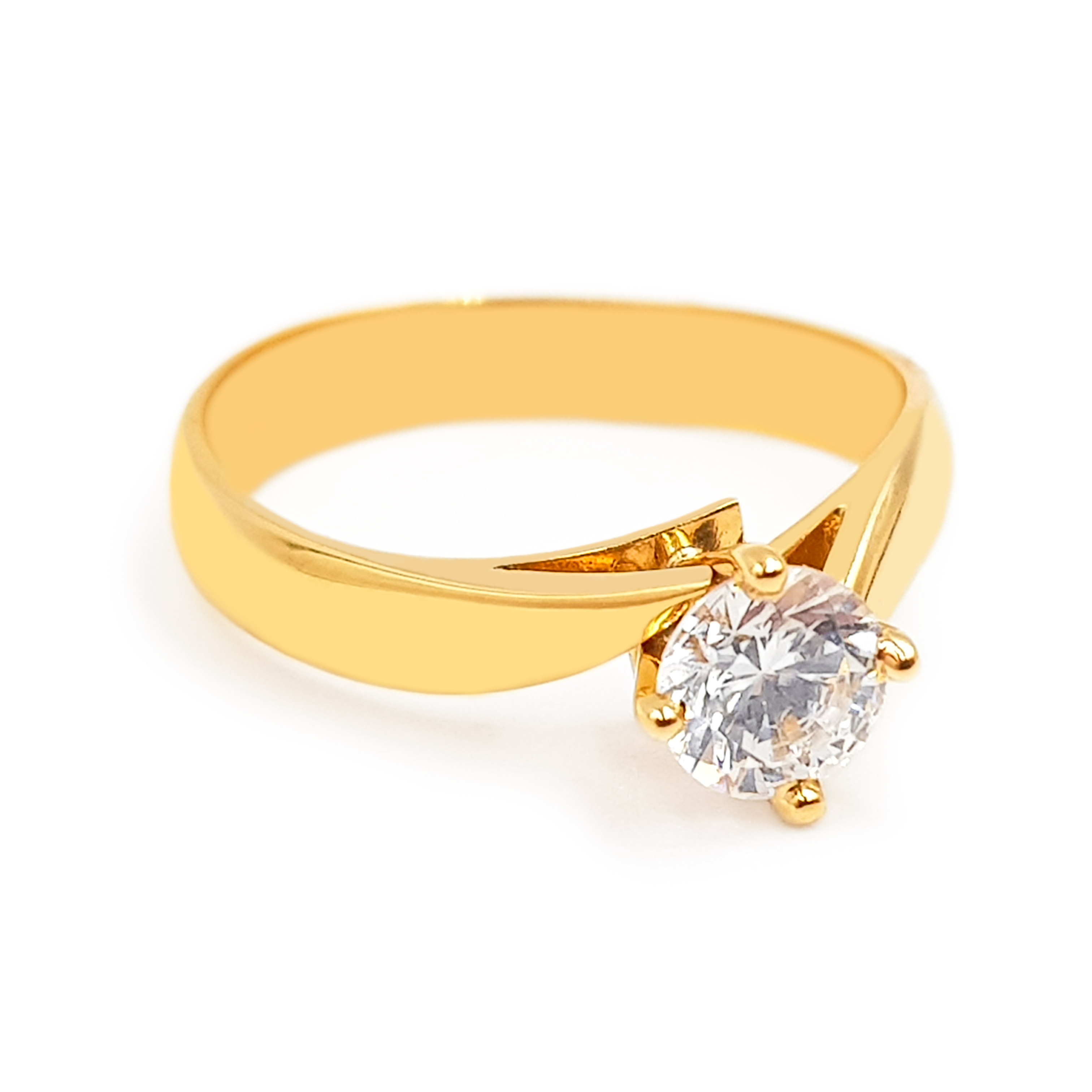Anillo De Compromiso V16-Oro 18K