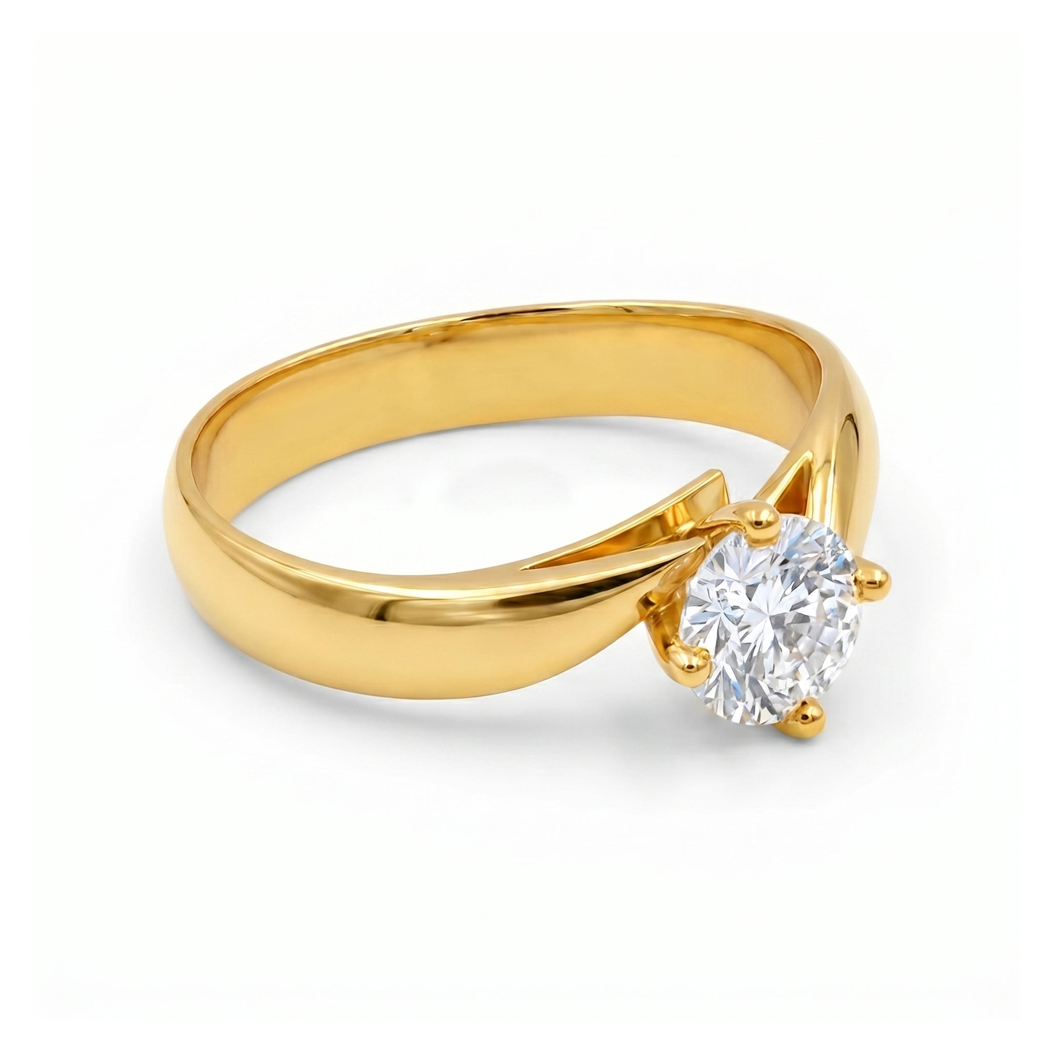 Anillo De Compromiso V16 - Oro 18K