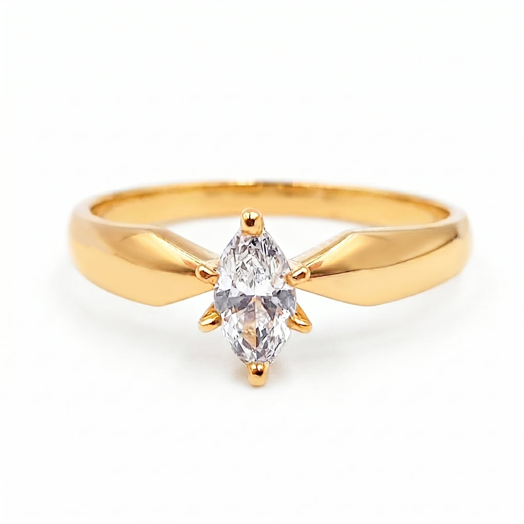 Anillo De Compromiso V17 - Oro 18K