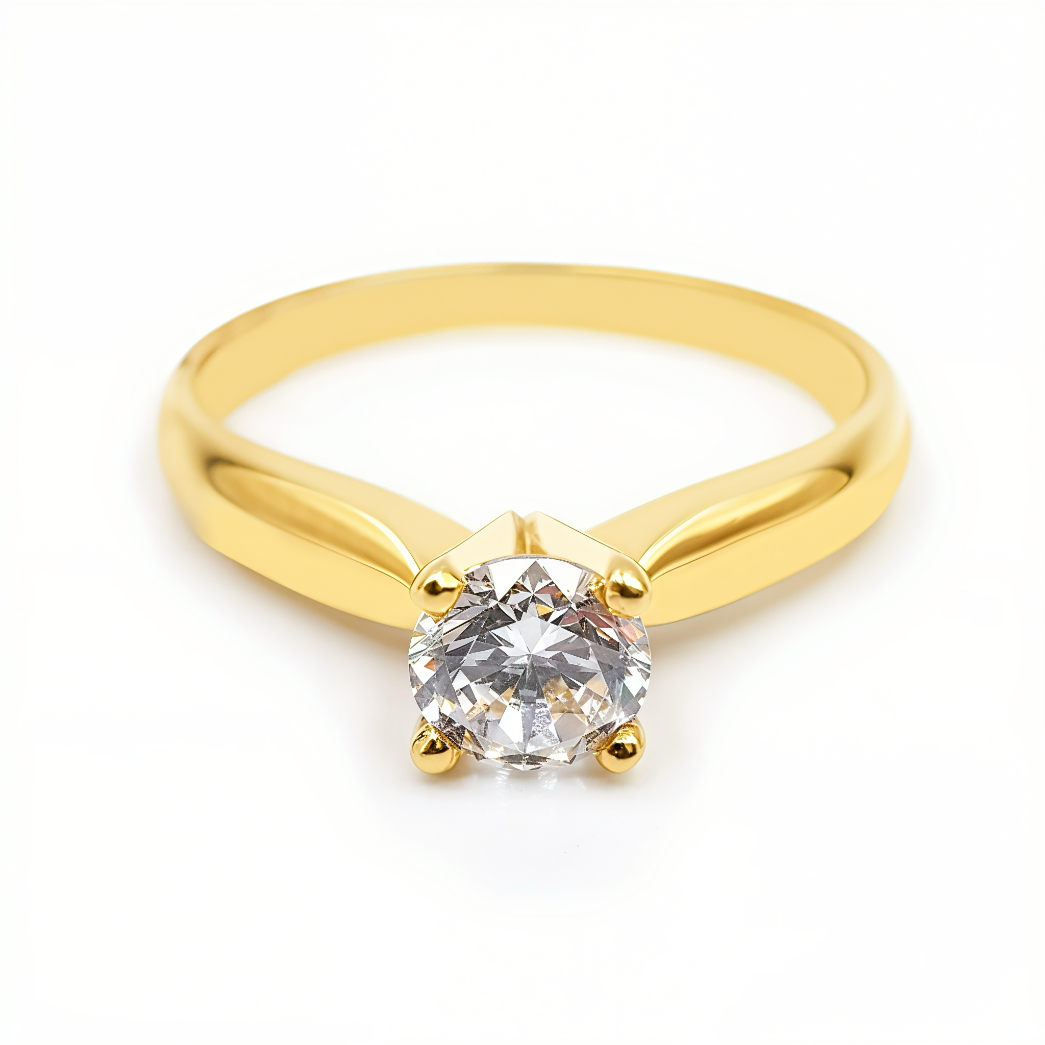 Anillo De Compromiso V2  Oro 18k
