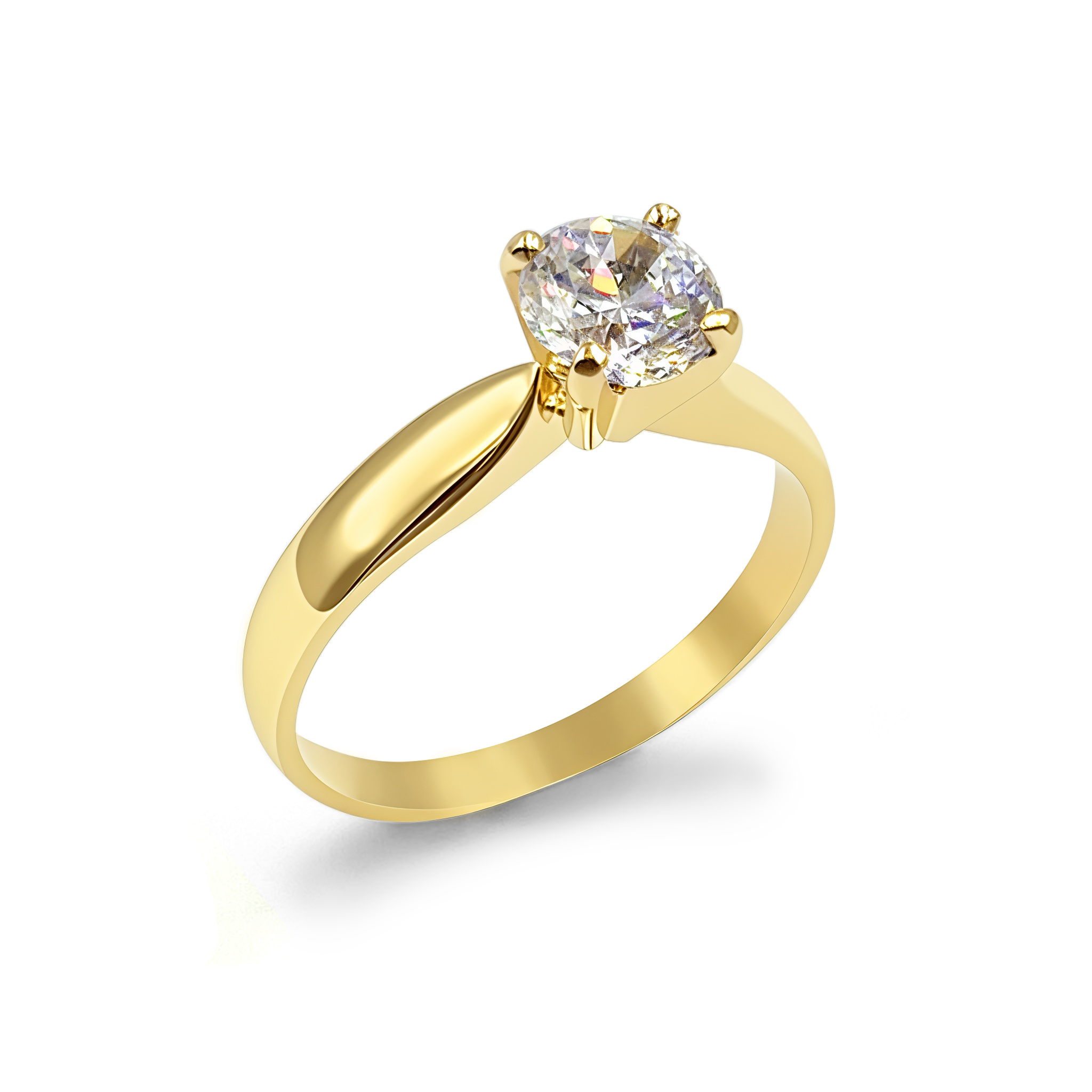 Anillo De Compromiso V2  Oro 18k